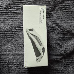 White Seat Belt for Pregnant Women